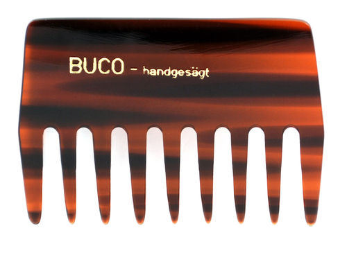 comb wide-teeth hand-sawn - 9 cm
