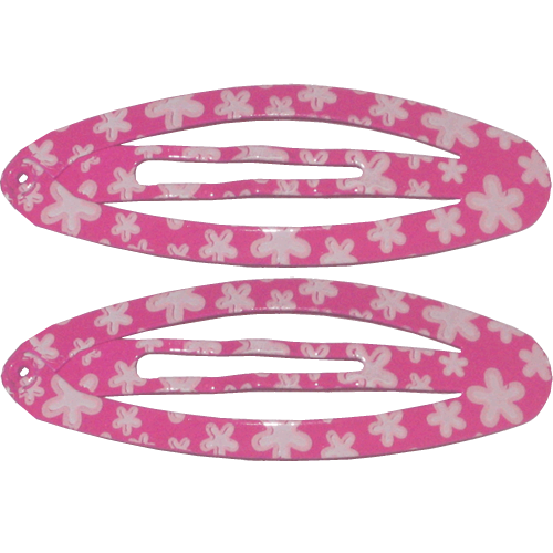 Clic-Clac pink, 2 pieces - 5 cm
