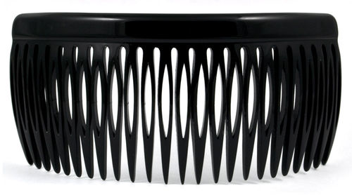Hair-comb black - 12 cm