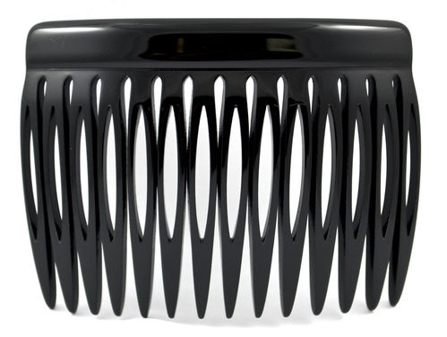 Side-comb black - 7 cm