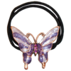 Haargummi Schmetterling violett