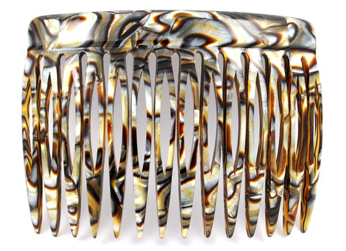 Side-comb onyx - 7 cm