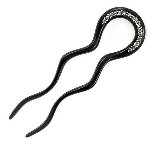 Hair-pin with strass