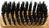Haarbürste Olivenholz 17,5 x 5,2 cm
