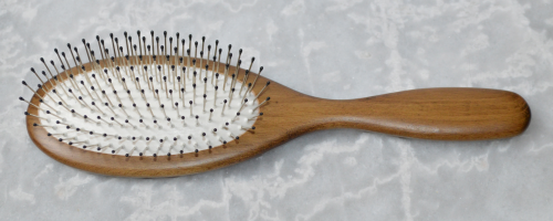 Haarbürste Buchenholz nussbraun 23,0 x 6,3 cm