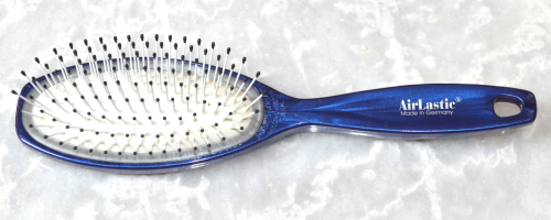 Haarbürste airlastic blau-glanz - 21,5 cm