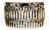Side-comb onyx - 8 cm