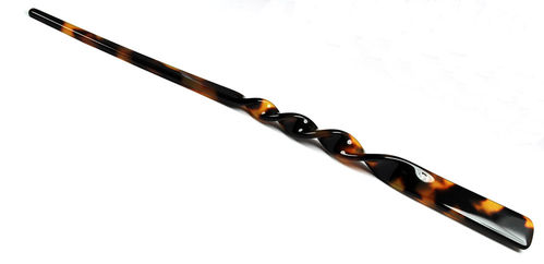 Hair-stick with revolved middle 18 cm